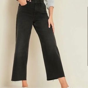 Extra High Waist Wide Leg Jean